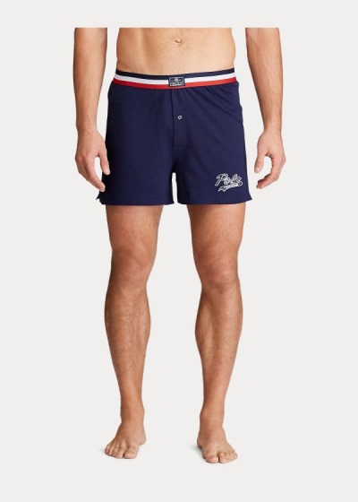 Men's Polo Ralph Lauren Cotton-Modal Knit Boxers | 973281XYS